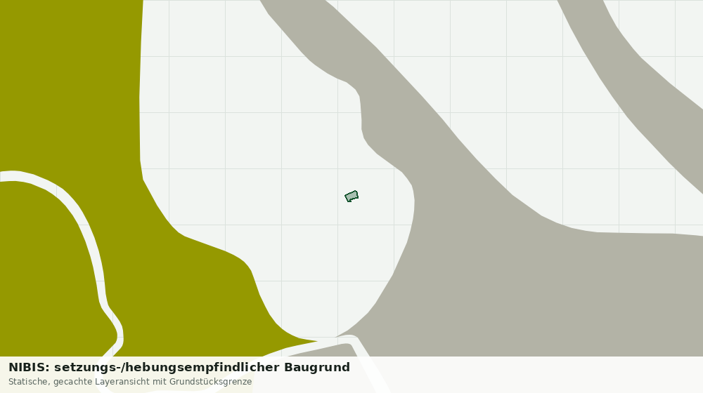 Statische Kartenansicht: NIBIS: setzungs-/hebungsempfindlicher Baugrund
