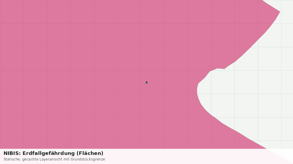 Statische Kartenansicht: NIBIS: Erdfallgefährdung (Flächen)