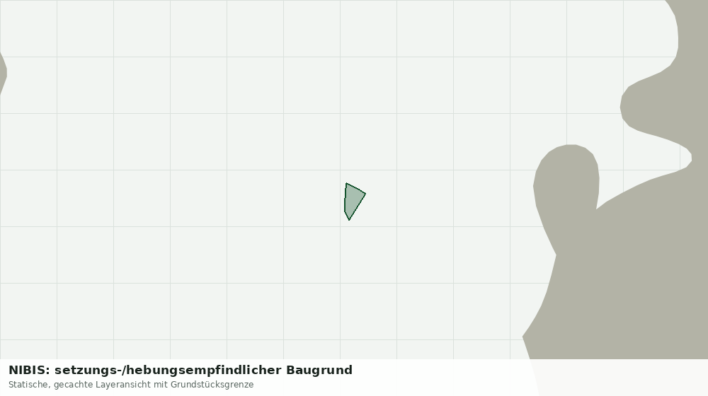 Statische Kartenansicht: NIBIS: setzungs-/hebungsempfindlicher Baugrund