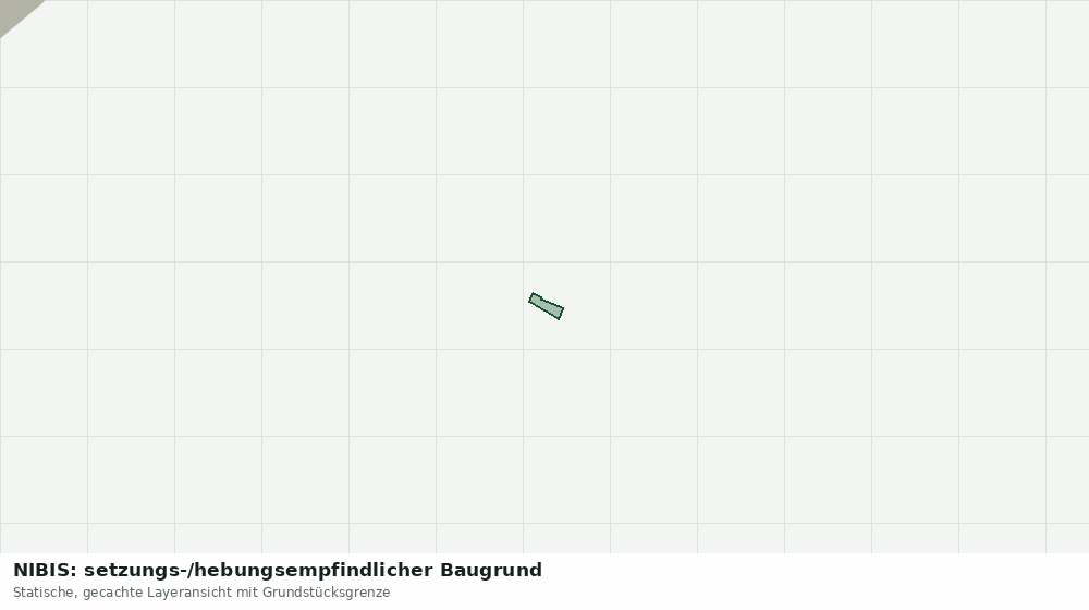 Statische Kartenansicht: NIBIS: setzungs-/hebungsempfindlicher Baugrund