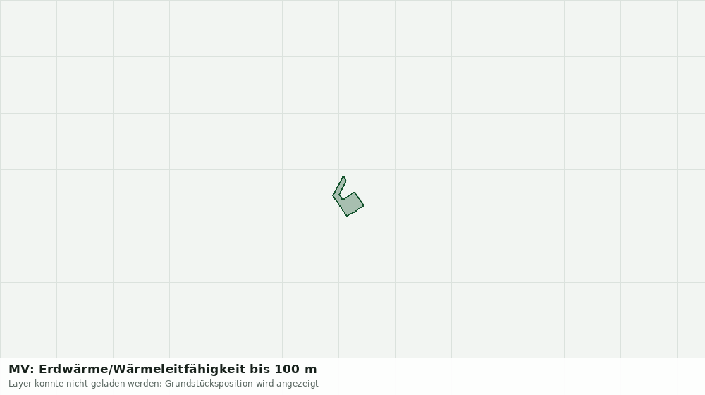 Statische Kartenansicht: MV: Erdwärme/Wärmeleitfähigkeit bis 100 m