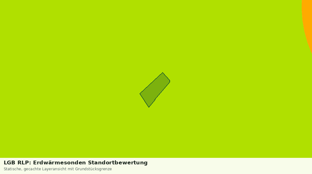 Statische Kartenansicht: LGB RLP: Erdwärmesonden Standortbewertung