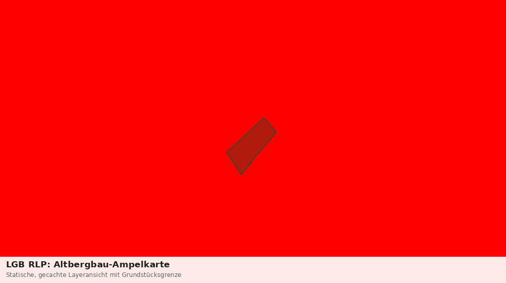 Statische Kartenansicht: LGB RLP: Altbergbau-Ampelkarte