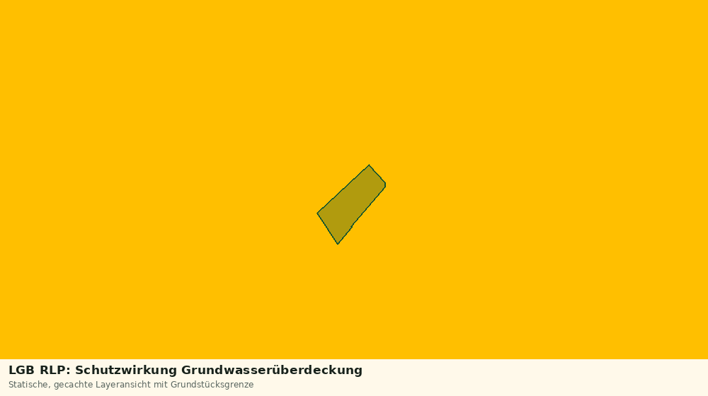 Statische Kartenansicht: LGB RLP: Schutzwirkung Grundwasserüberdeckung