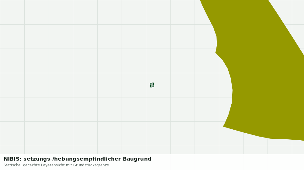 Statische Kartenansicht: NIBIS: setzungs-/hebungsempfindlicher Baugrund