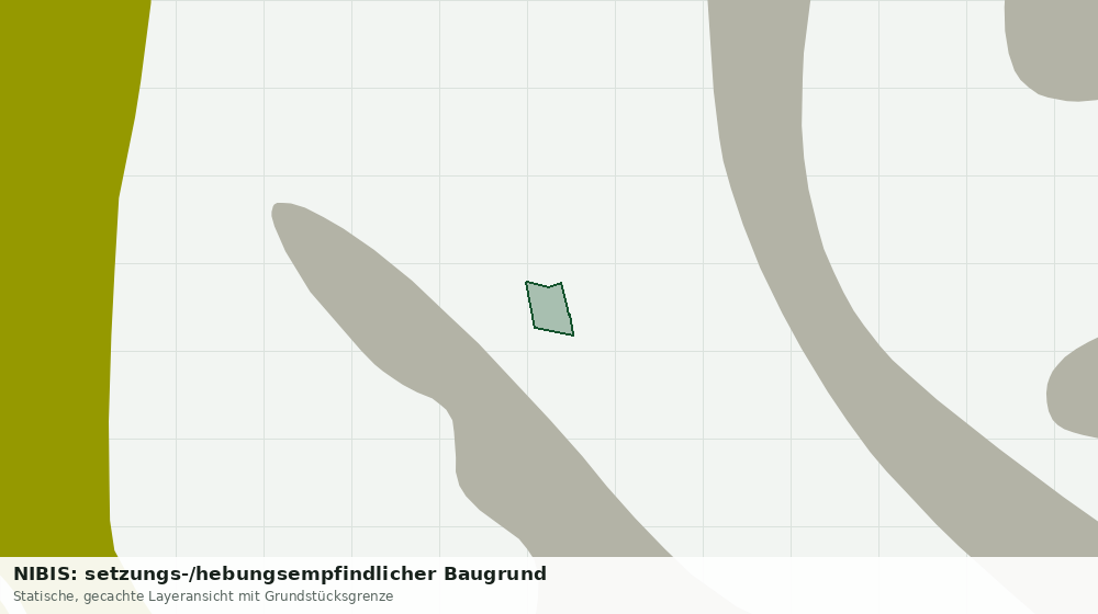 Statische Kartenansicht: NIBIS: setzungs-/hebungsempfindlicher Baugrund