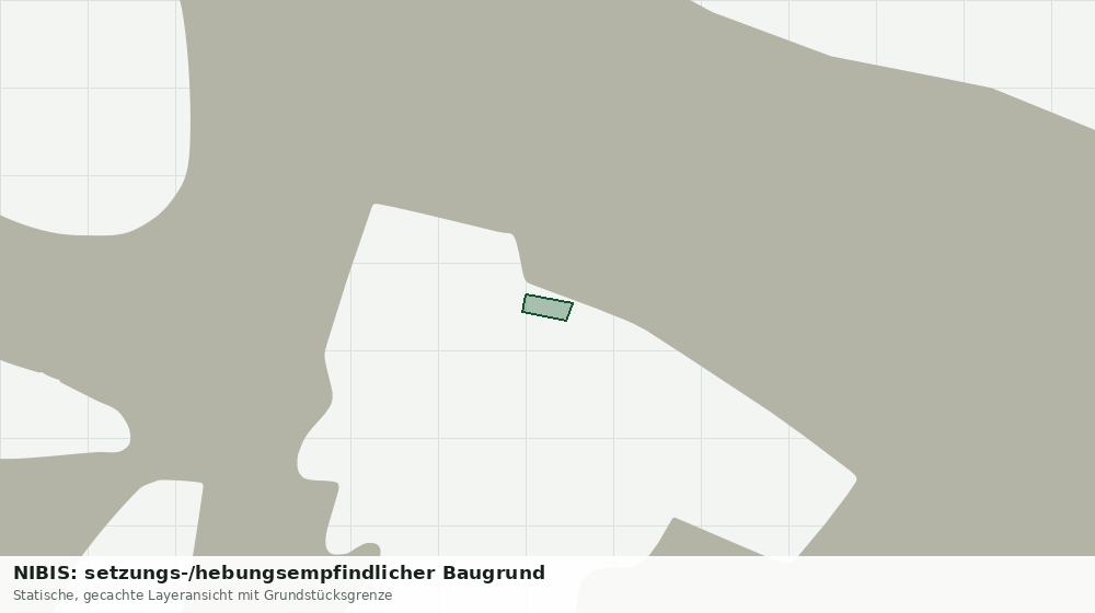 Statische Kartenansicht: NIBIS: setzungs-/hebungsempfindlicher Baugrund