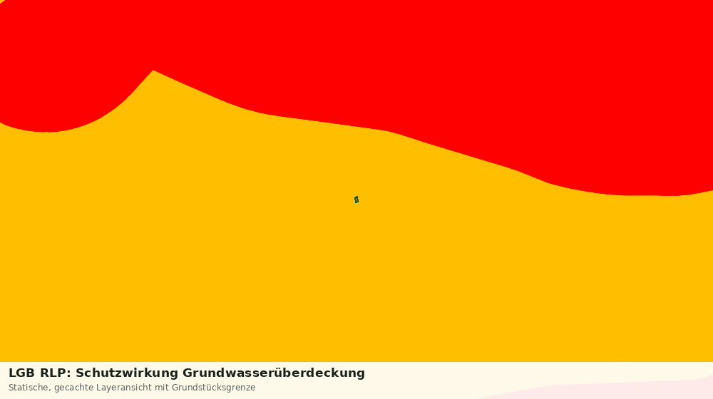Statische Kartenansicht: LGB RLP: Schutzwirkung Grundwasserüberdeckung