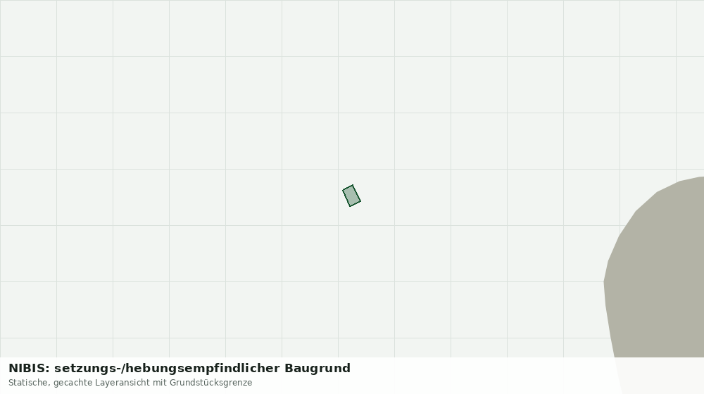 Statische Kartenansicht: NIBIS: setzungs-/hebungsempfindlicher Baugrund