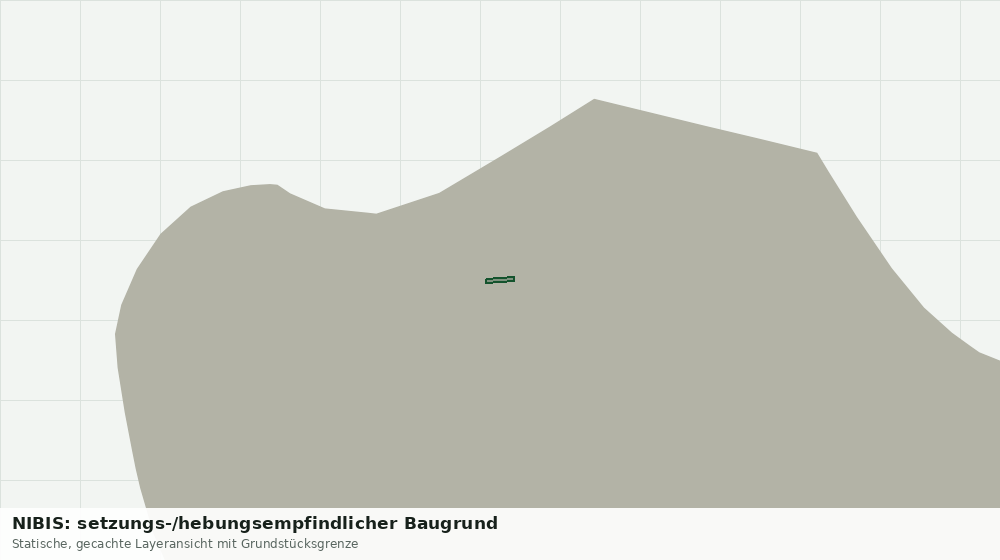 Statische Kartenansicht: NIBIS: setzungs-/hebungsempfindlicher Baugrund