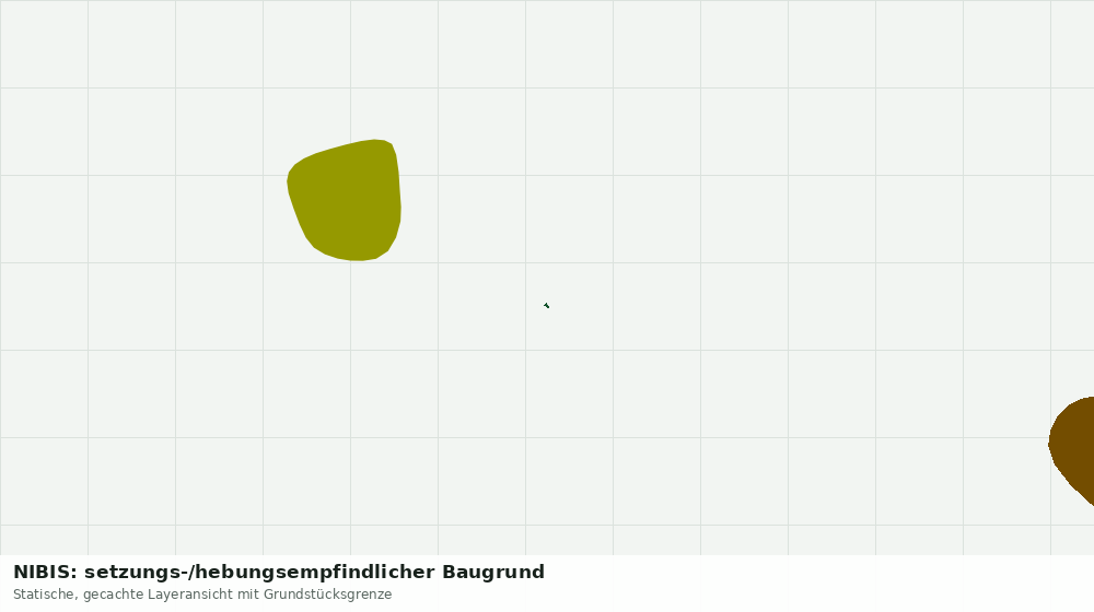 Statische Kartenansicht: NIBIS: setzungs-/hebungsempfindlicher Baugrund