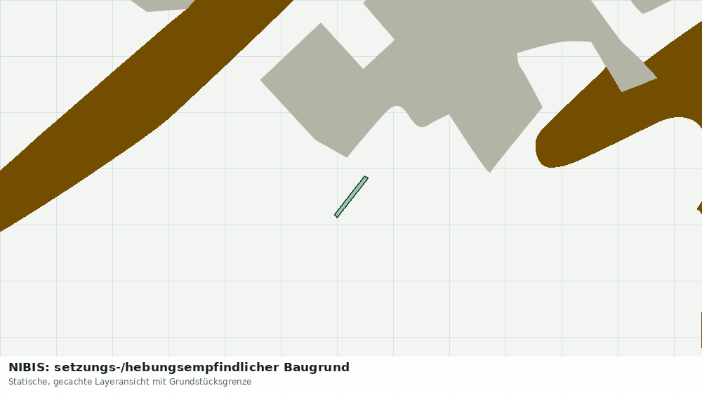 Statische Kartenansicht: NIBIS: setzungs-/hebungsempfindlicher Baugrund
