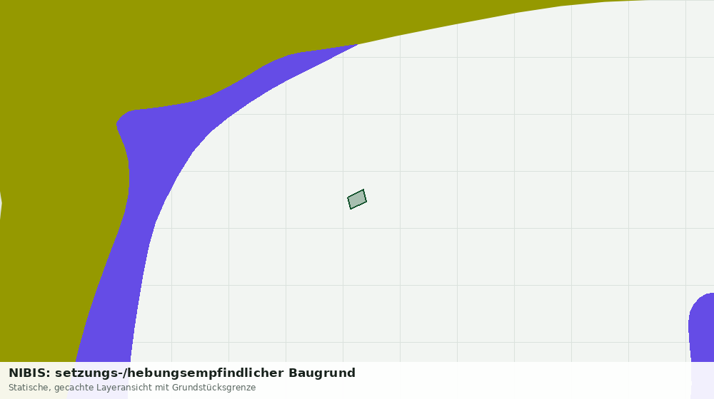 Statische Kartenansicht: NIBIS: setzungs-/hebungsempfindlicher Baugrund