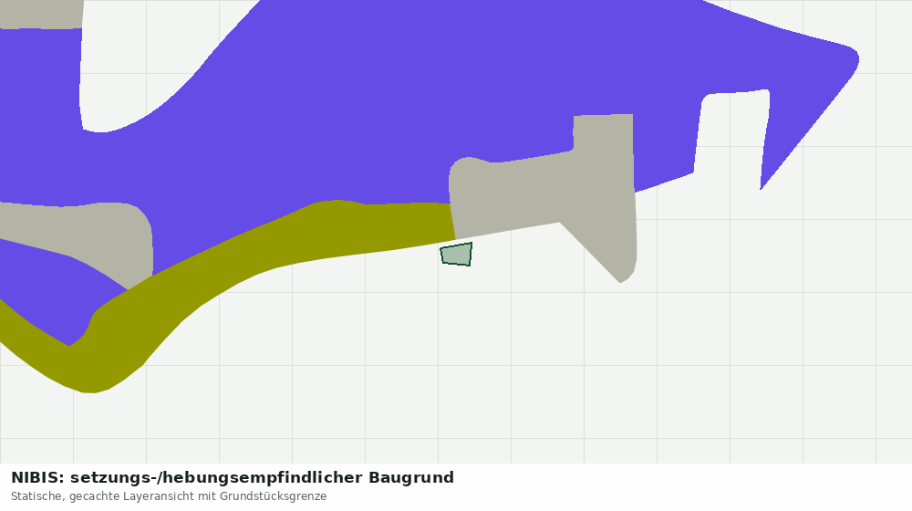 Statische Kartenansicht: NIBIS: setzungs-/hebungsempfindlicher Baugrund