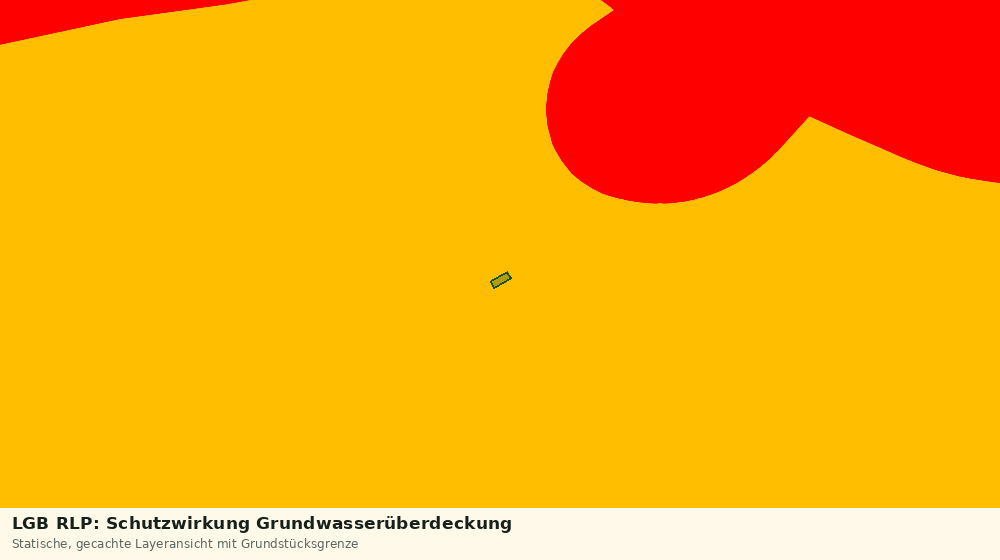 Statische Kartenansicht: LGB RLP: Schutzwirkung Grundwasserüberdeckung