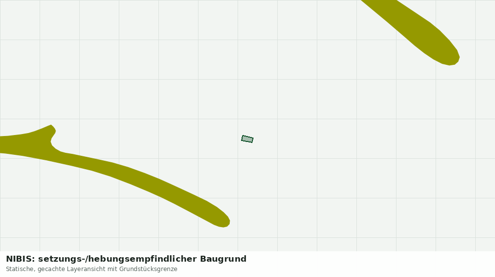 Statische Kartenansicht: NIBIS: setzungs-/hebungsempfindlicher Baugrund