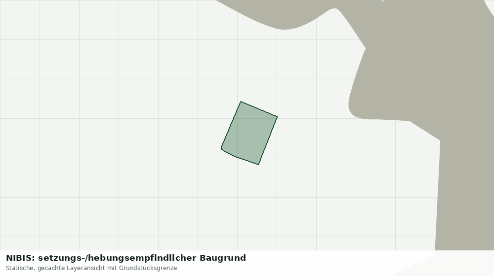 Statische Kartenansicht: NIBIS: setzungs-/hebungsempfindlicher Baugrund