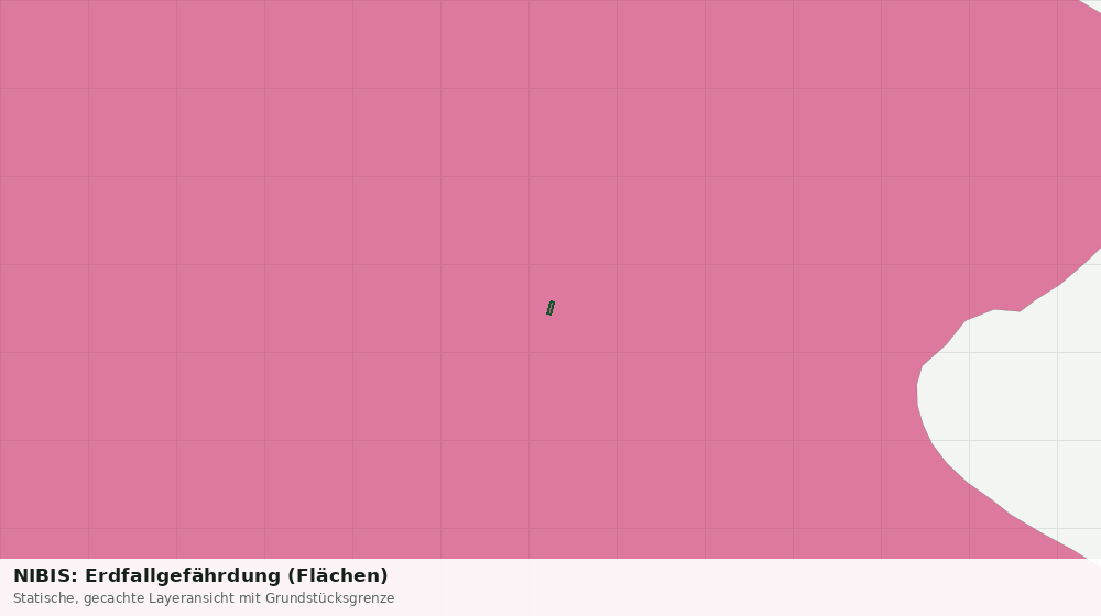 Statische Kartenansicht: NIBIS: Erdfallgefährdung (Flächen)
