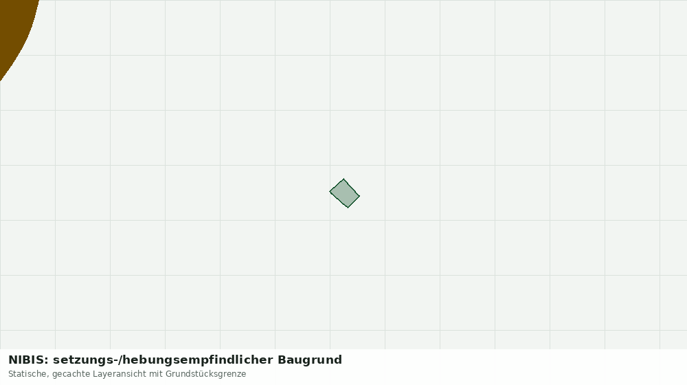 Statische Kartenansicht: NIBIS: setzungs-/hebungsempfindlicher Baugrund