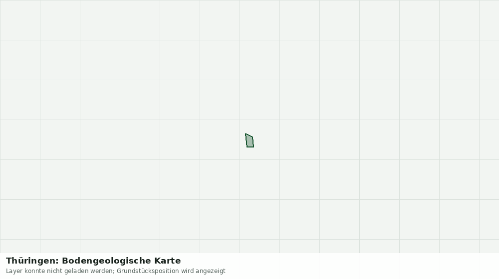 Statische Kartenansicht: Thüringen: Bodengeologische Karte
