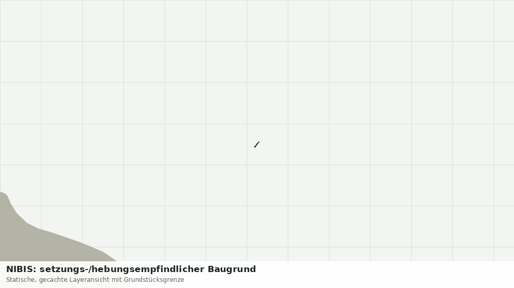 Statische Kartenansicht: NIBIS: setzungs-/hebungsempfindlicher Baugrund