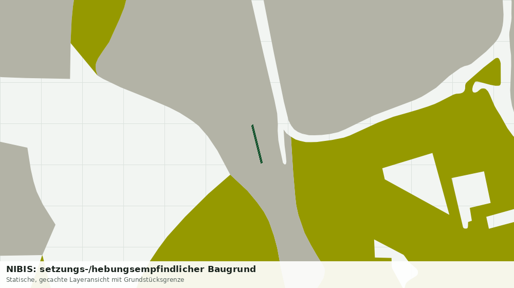 Statische Kartenansicht: NIBIS: setzungs-/hebungsempfindlicher Baugrund