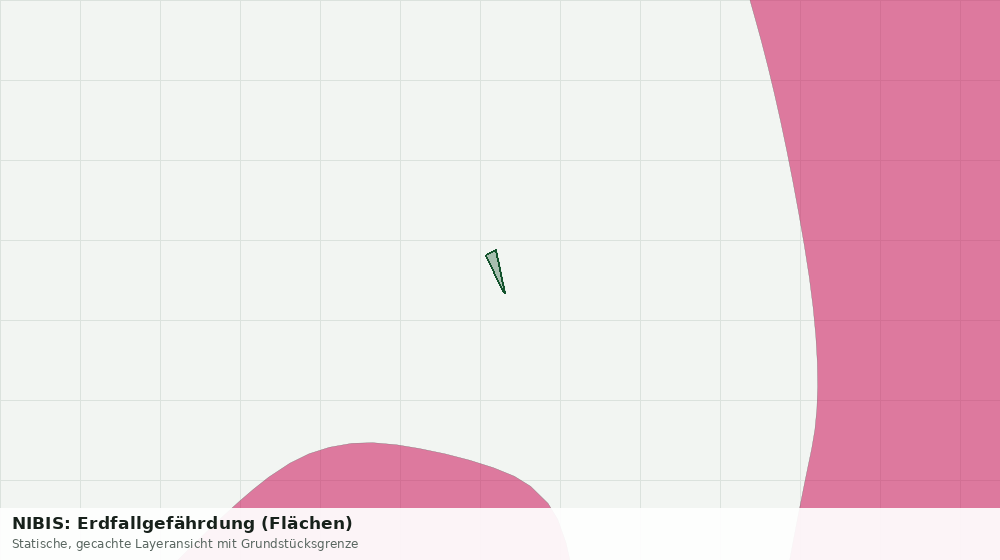 Statische Kartenansicht: NIBIS: Erdfallgefährdung (Flächen)