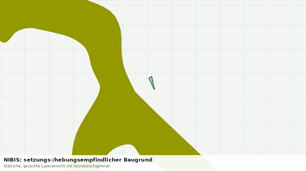 Statische Kartenansicht: NIBIS: setzungs-/hebungsempfindlicher Baugrund