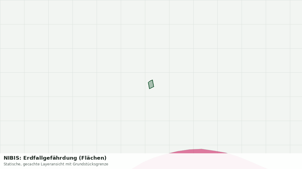 Statische Kartenansicht: NIBIS: Erdfallgefährdung (Flächen)