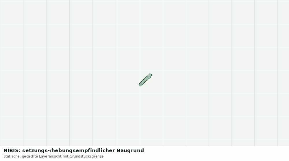 Statische Kartenansicht: NIBIS: setzungs-/hebungsempfindlicher Baugrund