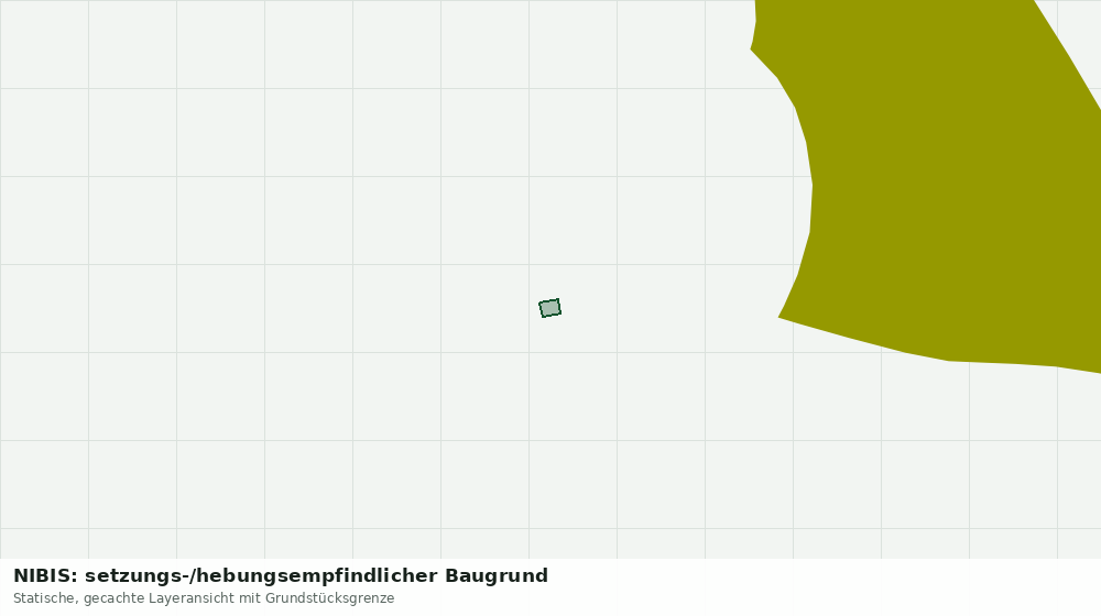 Statische Kartenansicht: NIBIS: setzungs-/hebungsempfindlicher Baugrund