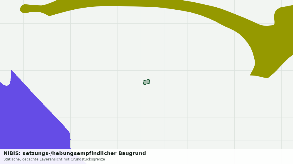 Statische Kartenansicht: NIBIS: setzungs-/hebungsempfindlicher Baugrund