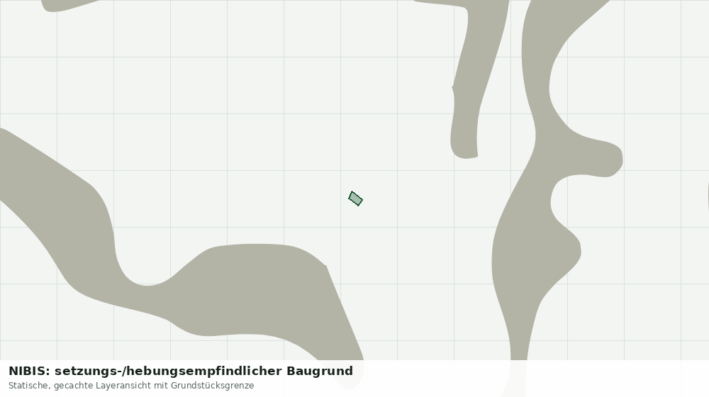 Statische Kartenansicht: NIBIS: setzungs-/hebungsempfindlicher Baugrund