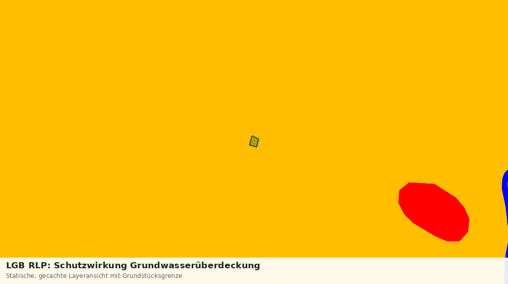 Statische Kartenansicht: LGB RLP: Schutzwirkung Grundwasserüberdeckung