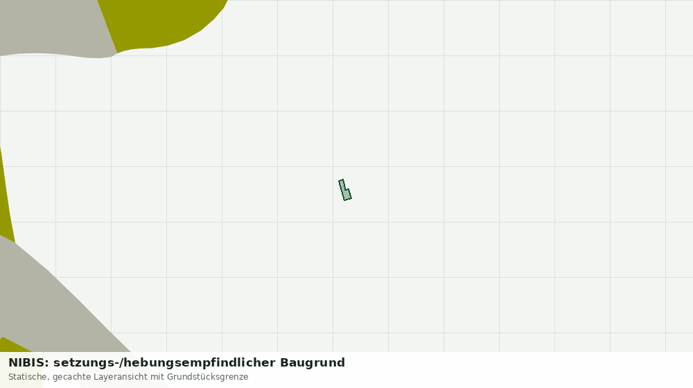 Statische Kartenansicht: NIBIS: setzungs-/hebungsempfindlicher Baugrund