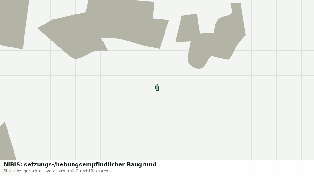 Statische Kartenansicht: NIBIS: setzungs-/hebungsempfindlicher Baugrund