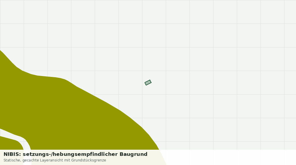Statische Kartenansicht: NIBIS: setzungs-/hebungsempfindlicher Baugrund