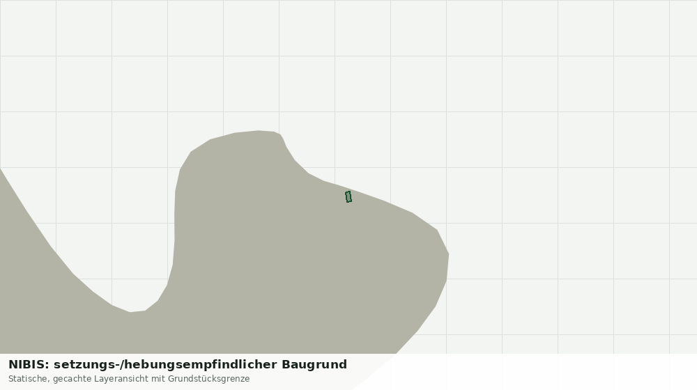 Statische Kartenansicht: NIBIS: setzungs-/hebungsempfindlicher Baugrund