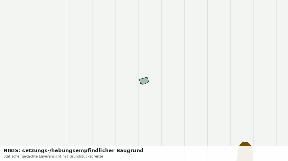 Statische Kartenansicht: NIBIS: setzungs-/hebungsempfindlicher Baugrund