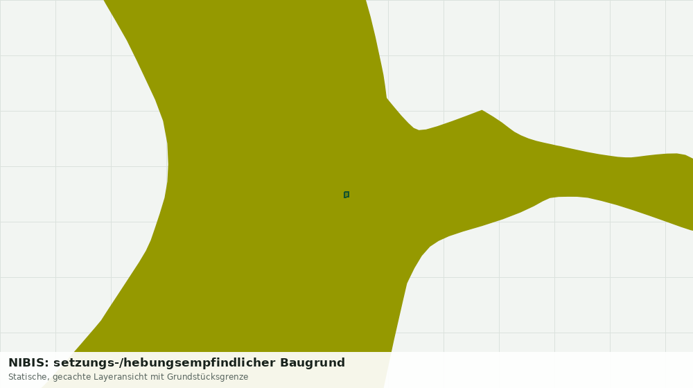 Statische Kartenansicht: NIBIS: setzungs-/hebungsempfindlicher Baugrund