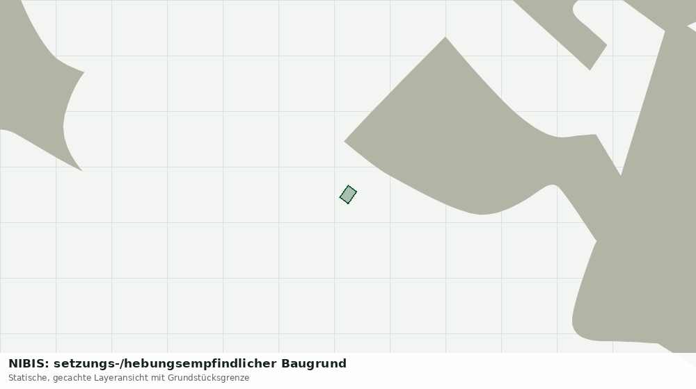 Statische Kartenansicht: NIBIS: setzungs-/hebungsempfindlicher Baugrund