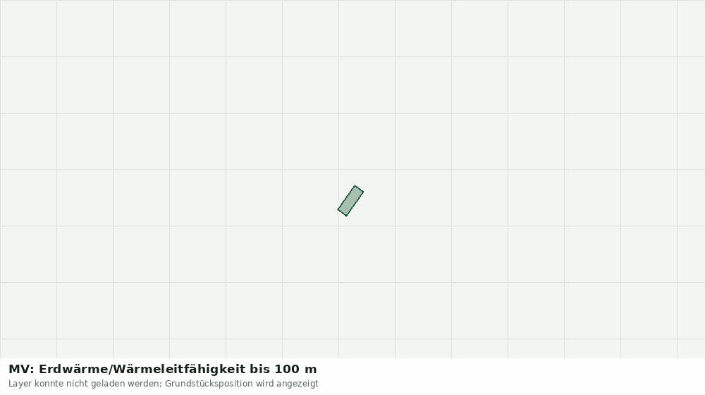 Statische Kartenansicht: MV: Erdwärme/Wärmeleitfähigkeit bis 100 m