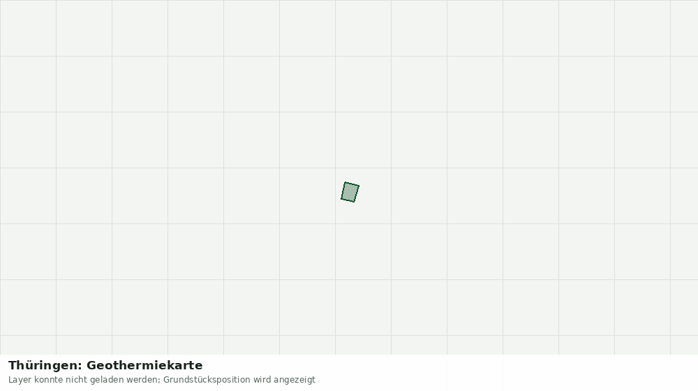 Statische Kartenansicht: Thüringen: Geothermiekarte