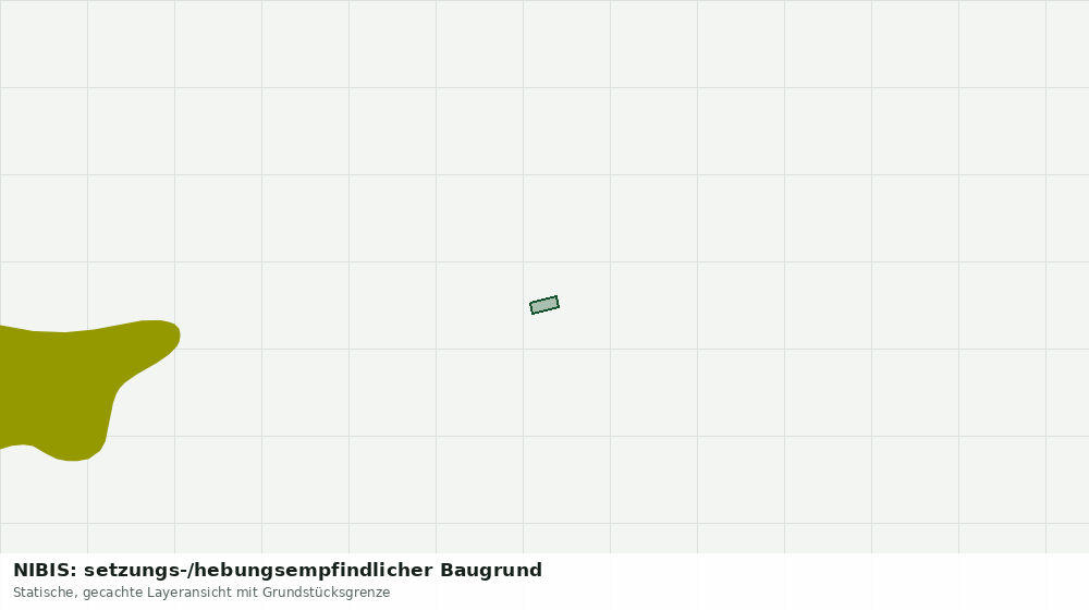 Statische Kartenansicht: NIBIS: setzungs-/hebungsempfindlicher Baugrund