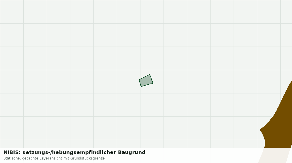 Statische Kartenansicht: NIBIS: setzungs-/hebungsempfindlicher Baugrund