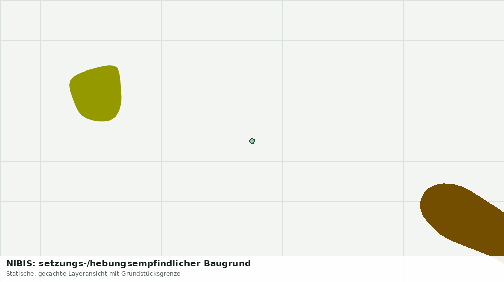 Statische Kartenansicht: NIBIS: setzungs-/hebungsempfindlicher Baugrund