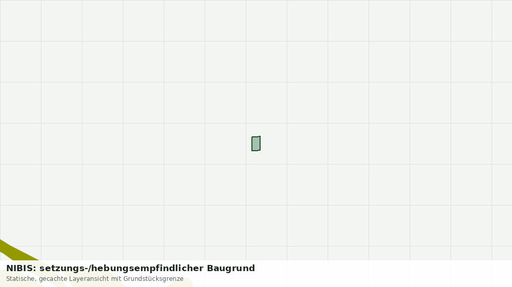 Statische Kartenansicht: NIBIS: setzungs-/hebungsempfindlicher Baugrund