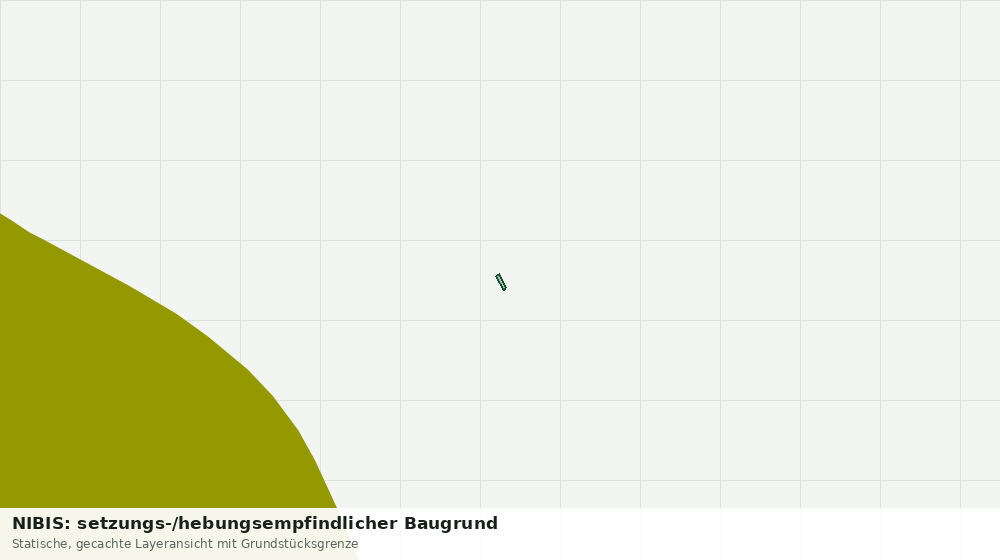 Statische Kartenansicht: NIBIS: setzungs-/hebungsempfindlicher Baugrund