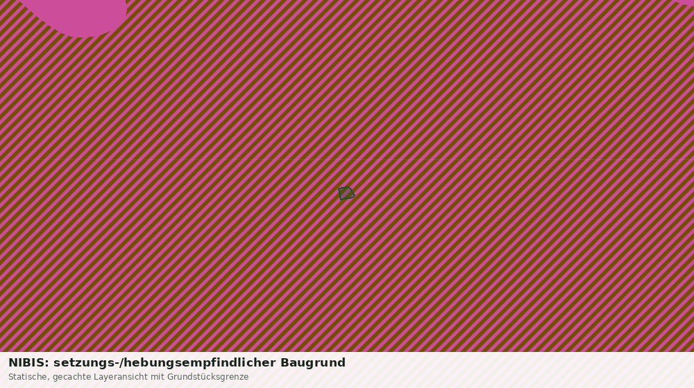 Statische Kartenansicht: NIBIS: setzungs-/hebungsempfindlicher Baugrund