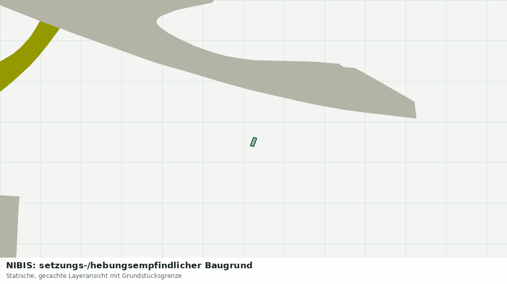 Statische Kartenansicht: NIBIS: setzungs-/hebungsempfindlicher Baugrund